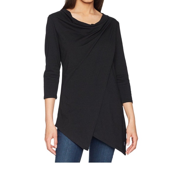 Figs Tops Fig Pailin Asymmetrical Shirt Safari Collection Size L